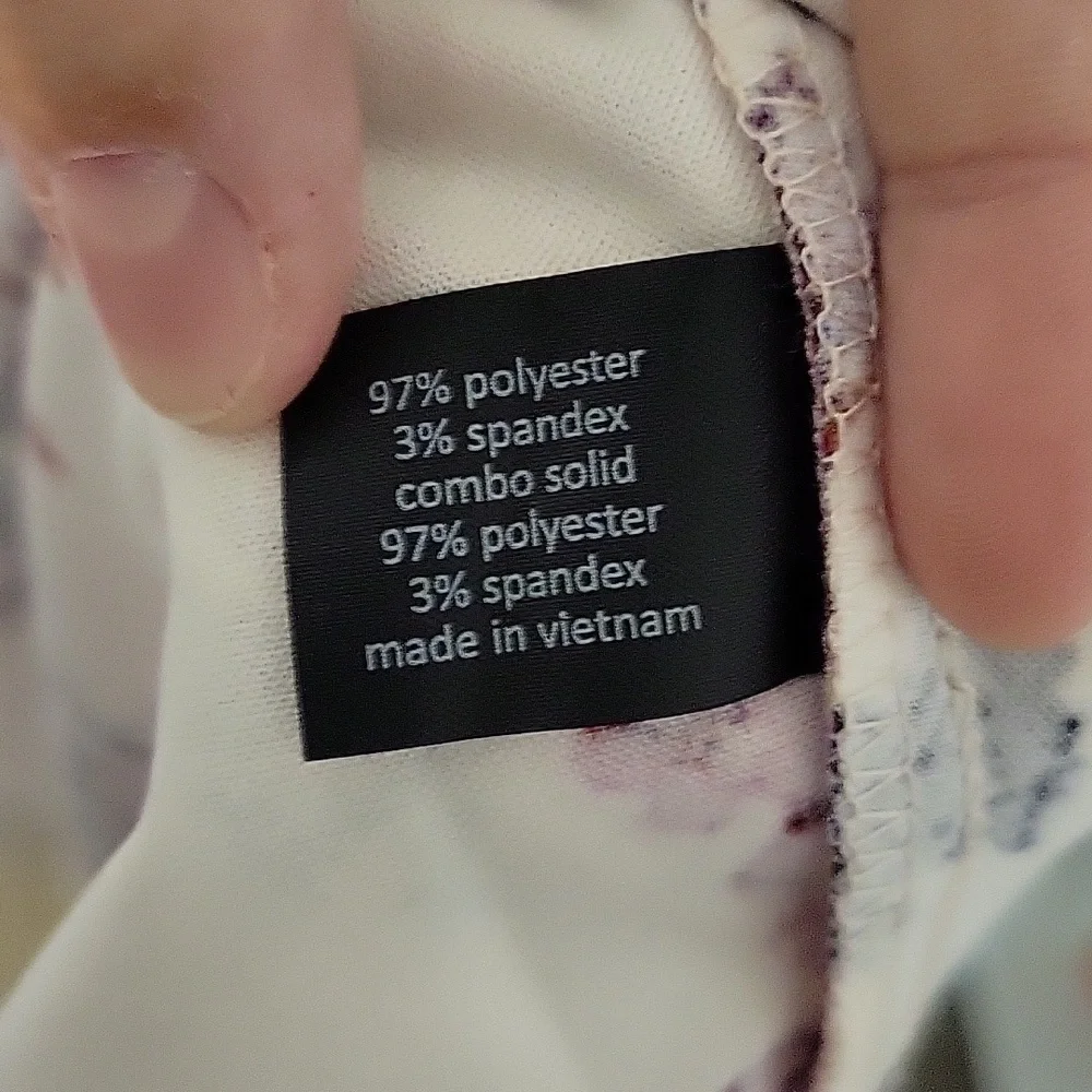 Lane Bryant Floral Black and Pink Fit and Flare Midi Dress - Picture 8 of 9